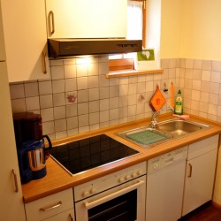 Küche Ferienwohnung Schrofenblick